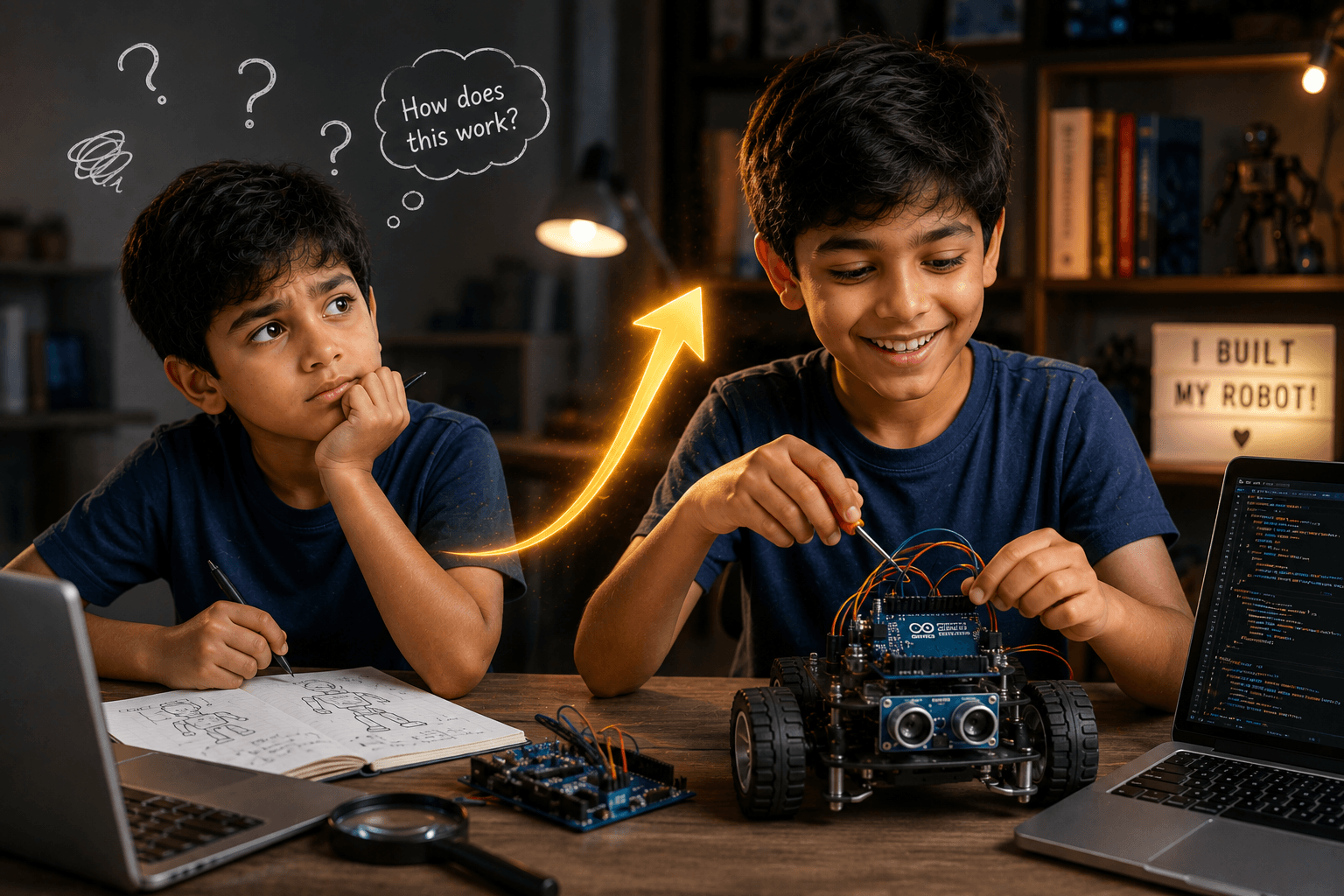 ROBOX transformation: Curious → Confident Engineer